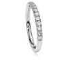 Eternity Band Ring Lab-Grown Diamonds 0.4 Ct Tw, Round Shape, Sterling Silver