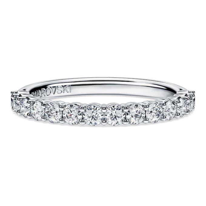 Eternity Band Ring Lab-Grown Diamonds 0.5 Ct Tw, Round Shape, 14K White Gold Eternity Band Ring Lab-Grown Diamonds 0.5 Ct Tw, Round Shape, 14K White Gold