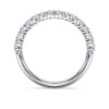 Eternity Band Ring Lab-Grown Diamonds 0.5 Ct Tw, Round Shape, 14K White Gold Eternity Band Ring Lab-Grown Diamonds 0.5 Ct Tw, Round Shape, 14K White Gold