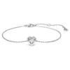 Eternity Bracelet Lab-Grown Diamonds 0.5 Ct Tw, Heart Shape, Sterling Silver Eternity Bracelet Lab-Grown Diamonds 0.5 Ct Tw, Heart Shape, Sterling Silver