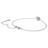 Eternity Bracelet Lab-Grown Diamonds 0.5 Ct Tw, Heart Shape, Sterling Silver Eternity Bracelet Lab-Grown Diamonds 0.5 Ct Tw, Heart Shape, Sterling Silver