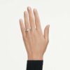Eternity Halo Solitaire Ring Lab-Grown Diamonds 0.45 Ct Tw, Round Shape, Sterling Silver Eternity Halo Solitaire Ring Lab-Grown Diamonds 0.45 Ct Tw, Round Shape, Sterling Silver