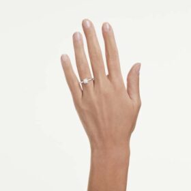 Eternity Lab-Grown Diamonds 1 Ct Tw, Round Shape, 14K White Gold
