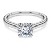 Eternity Lab-Grown Diamonds 1 Ct Tw, Round Shape, 14K White Gold Eternity Lab-Grown Diamonds 1 Ct Tw, Round Shape, 14K White Gold