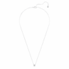 Eternity Pendant Lab-Grown Diamonds 0.5 Ct Tw, Round Shape, Sterling Silver
