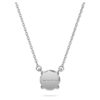 Eternity Solitaire Pendant Lab-Grown Diamonds 1 Ct Tw, Round Shape, 14K White Gold Eternity Solitaire Pendant Lab-Grown Diamonds 1 Ct Tw, Round Shape, 14K White Gold