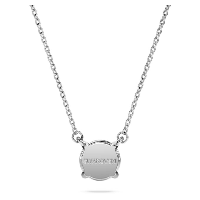Eternity Solitaire Pendant Lab-Grown Diamonds 1 Ct Tw, Round Shape, 14K White Gold Eternity Solitaire Pendant Lab-Grown Diamonds 1 Ct Tw, Round Shape, 14K White Gold