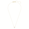 Eternity Solitaire Pendant Lab-Grown Diamonds 1 Ct Tw, Round Shape, 14K Yellow Gold Eternity Solitaire Pendant Lab-Grown Diamonds 1 Ct Tw, Round Shape, 14K Yellow Gold