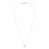 Eternity Solitaire Pendant Lab-Grown Diamonds 2 Ct Tw, Round Shape, 14K White Gold Eternity Solitaire Pendant Lab-Grown Diamonds 2 Ct Tw, Round Shape, 14K White Gold