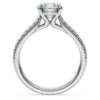Eternity Solitaire Ring Lab-Grown Diamonds 1.7 Ct Tw, Round Shape, 14K White Gold Eternity Solitaire Ring Lab-Grown Diamonds 1.7 Ct Tw, Round Shape, 14K White Gold