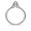 Eternity Solitaire Ring Lab-Grown Diamonds 1 Ct Tw, Pear Shape, 14K White Gold Eternity Solitaire Ring Lab-Grown Diamonds 1 Ct Tw, Pear Shape, 14K White Gold
