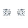 Eternity Solitaire Stud Earrings Lab-Grown Diamonds 1 Ct Tw, Round Shape, 14K White Gold Eternity Solitaire Stud Earrings Lab-Grown Diamonds 1 Ct Tw, Round Shape, 14K White Gold