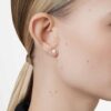 Eternity Solitaire Stud Earrings Lab-Grown Diamonds 1 Ct Tw, Round Shape, 14K Yellow Gold Eternity Solitaire Stud Earrings Lab-Grown Diamonds 1 Ct Tw, Round Shape, 14K Yellow Gold