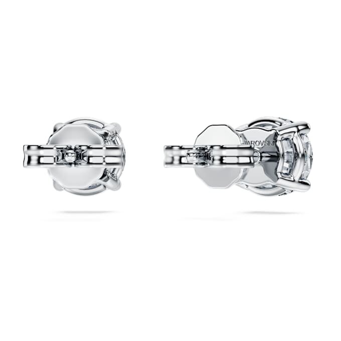 Eternity Solitaire Stud Earrings Lab-Grown Diamonds 2 Ct Tw, Round Shape, 14K White Gold Eternity Solitaire Stud Earrings Lab-Grown Diamonds 2 Ct Tw, Round Shape, 14K White Gold