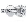 Eternity Stud Earring Lab-Grown Diamonds 0.5 Ct Tw, Single, Round Shape, 14K White Gold