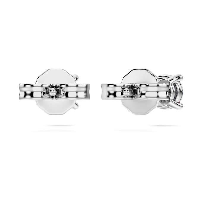 Eternity Stud Earrings Lab-Grown Diamonds 0.52 Ct Tw, Round Shape, Sterling Silver Eternity Stud Earrings Lab-Grown Diamonds 0.52 Ct Tw, Round Shape, Sterling Silver