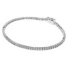 Eternity Tennis Bracelet Lab-Grown Diamonds 1.5 Ct Tw, Round Shape, 14K White Gold Eternity Tennis Bracelet Lab-Grown Diamonds 1.5 Ct Tw, Round Shape, 14K White Gold