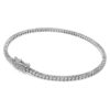 Eternity Tennis Bracelet Lab-Grown Diamonds 1.5 Ct Tw, Round Shape, 14K White Gold Eternity Tennis Bracelet Lab-Grown Diamonds 1.5 Ct Tw, Round Shape, 14K White Gold