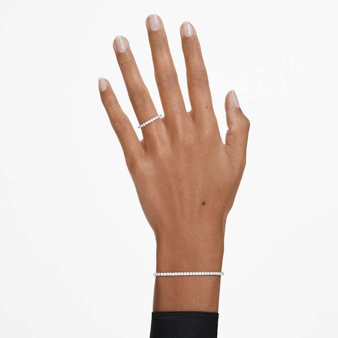 Eternity Band Ring Lab-Grown Diamonds 0.5 Ct Tw, Round Shape, 14K White Gold Eternity Band Ring Lab-Grown Diamonds 0.5 Ct Tw, Round Shape, 14K White Gold