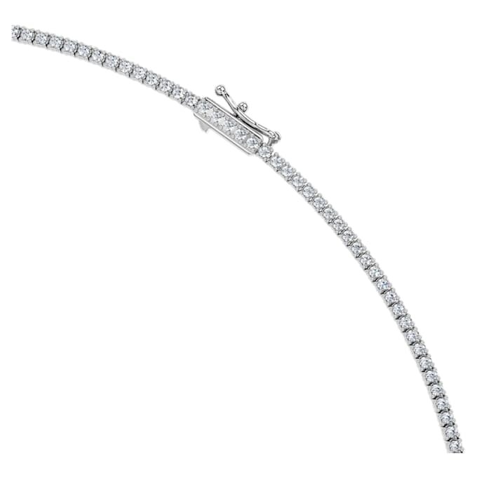 Eternity Tennis Necklace Lab-Grown Diamonds 3 Ct Tw, Round Shape, 14K White Gold Eternity Tennis Necklace Lab-Grown Diamonds 3 Ct Tw, Round Shape, 14K White Gold