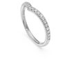 Eternity V Band Ring Lab-Grown Diamonds 0.25 Ct Tw, Round Shape, 14K White Gold Eternity V Band Ring Lab-Grown Diamonds 0.25 Ct Tw, Round Shape, 14K White Gold