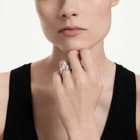 Galaxy Bypass Ring Lab-Grown Diamonds 1.25 Ct Tw, Mixed Shapes, 14K White Gold Galaxy Bypass Ring Lab-Grown Diamonds 1.25 Ct Tw, Mixed Shapes, 14K White Gold