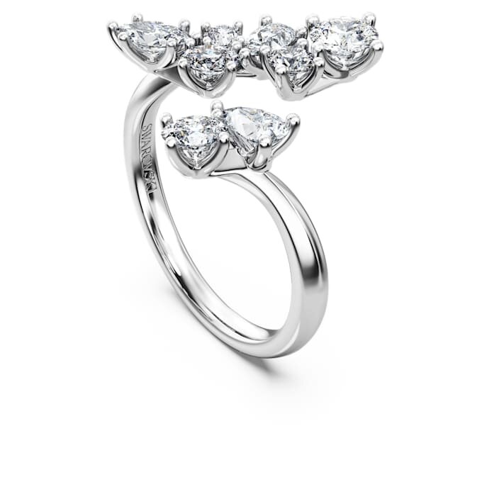 Galaxy Bypass Ring Lab-Grown Diamonds 1.25 Ct Tw, Mixed Shapes, 14K White Gold Galaxy Bypass Ring Lab-Grown Diamonds 1.25 Ct Tw, Mixed Shapes, 14K White Gold