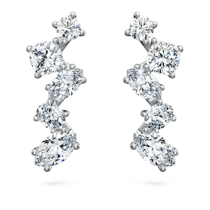 Galaxy Ear Cuffs Lab-Grown Diamonds 1.25 Ct Tw, Mixed Shapes, 14K White Gold Galaxy Ear Cuffs Lab-Grown Diamonds 1.25 Ct Tw, Mixed Shapes, 14K White Gold