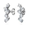 Galaxy Ear Cuffs Lab-Grown Diamonds 1.25 Ct Tw, Mixed Shapes, 14K White Gold Galaxy Ear Cuffs Lab-Grown Diamonds 1.25 Ct Tw, Mixed Shapes, 14K White Gold