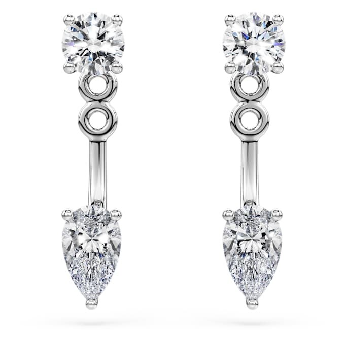 Galaxy Earring Jackets Lab-Grown Diamonds 0.82 Ct Tw, Mixed Shapes, Sterling Silver Galaxy Earring Jackets Lab-Grown Diamonds 0.82 Ct Tw, Mixed Shapes, Sterling Silver