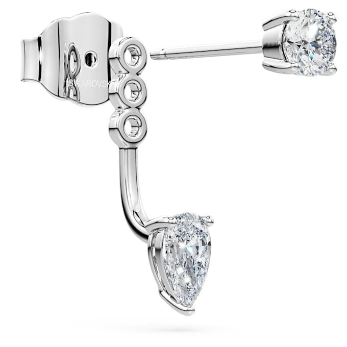 Galaxy Earring Jackets Lab-Grown Diamonds 0.82 Ct Tw, Mixed Shapes, Sterling Silver Galaxy Earring Jackets Lab-Grown Diamonds 0.82 Ct Tw, Mixed Shapes, Sterling Silver