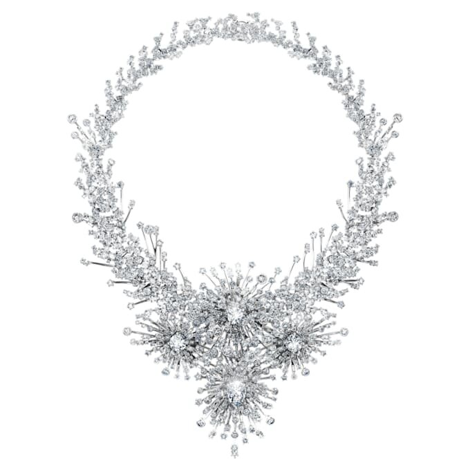 Galaxy Necklace Lab-Grown Diamonds 156.62 Ct Tw, Mixed Shapes, 18K White Gold Galaxy Necklace Lab-Grown Diamonds 156.62 Ct Tw, Mixed Shapes, 18K White Gold
