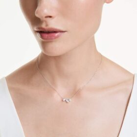 Galaxy Pendant Lab-Grown Diamonds, 0.82 Ct Tw, Mixed Shapes, Sterling Silver