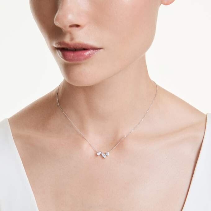 Galaxy Pendant Lab-Grown Diamonds, 0.82 Ct Tw, Mixed Shapes, Sterling Silver Galaxy Pendant Lab-Grown Diamonds, 0.82 Ct Tw, Mixed Shapes, Sterling Silver