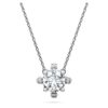 Galaxy Pendant Lab-Grown Diamonds 1.05 Ct Tw, Round Shape, 14K White Gold Galaxy Pendant Lab-Grown Diamonds 1.05 Ct Tw, Round Shape, 14K White Gold