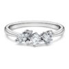 Galaxy Ring Lab-Grown Diamonds 0.43 Ct Tw, Mixed Shapes, Sterling Silver Galaxy Ring Lab-Grown Diamonds 0.43 Ct Tw, Mixed Shapes, Sterling Silver
