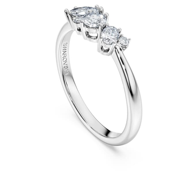 Galaxy Ring Lab-Grown Diamonds 0.43 Ct Tw, Mixed Shapes, Sterling Silver Galaxy Ring Lab-Grown Diamonds 0.43 Ct Tw, Mixed Shapes, Sterling Silver