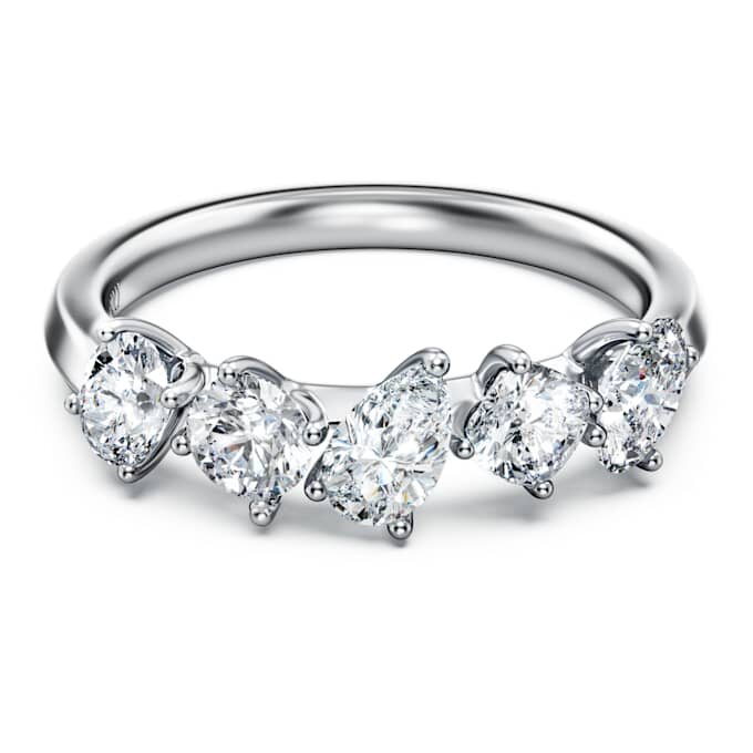 Galaxy Ring Lab-Grown Diamonds 1 Ct Tw, Mixed Shapes, 14K White Gold Galaxy Ring Lab-Grown Diamonds 1 Ct Tw, Mixed Shapes, 14K White Gold