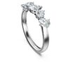 Galaxy Ring Lab-Grown Diamonds 1 Ct Tw, Mixed Shapes, 14K White Gold Galaxy Ring Lab-Grown Diamonds 1 Ct Tw, Mixed Shapes, 14K White Gold