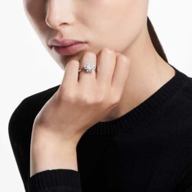 Galaxy Ring Lab-Grown Diamonds 2 Ct Tw, Round Shape, 14K White Gold Galaxy Ring Lab-Grown Diamonds 2 Ct Tw, Round Shape, 14K White Gold