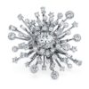 Galaxy Ring Lab-Grown Diamonds 9.5 Ct Tw, Mixed Shapes, 18K White Gold Galaxy Ring Lab-Grown Diamonds 9.5 Ct Tw, Mixed Shapes, 18K White Gold