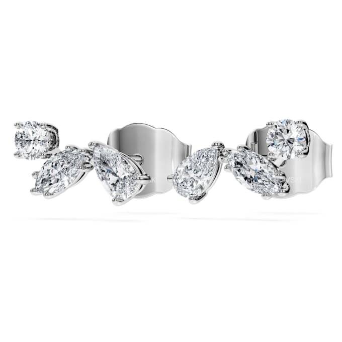 Galaxy Stud Earrings Lab-Grown Diamonds 0.5 Ct Tw, Mixed Shapes, Sterling Silver Galaxy Stud Earrings Lab-Grown Diamonds 0.5 Ct Tw, Mixed Shapes, Sterling Silver