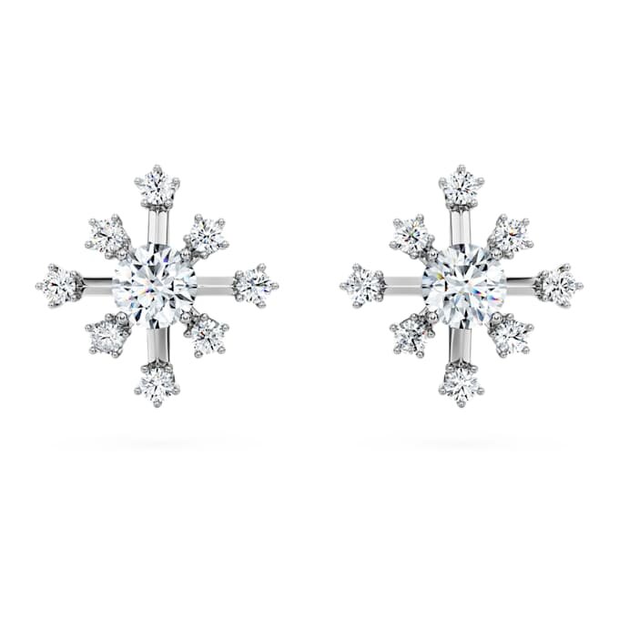 Galaxy Stud Earrings Lab-Grown Diamonds 0.5 Ct Tw, Round Shape, 14K White Gold Galaxy Stud Earrings Lab-Grown Diamonds 0.5 Ct Tw, Round Shape, 14K White Gold