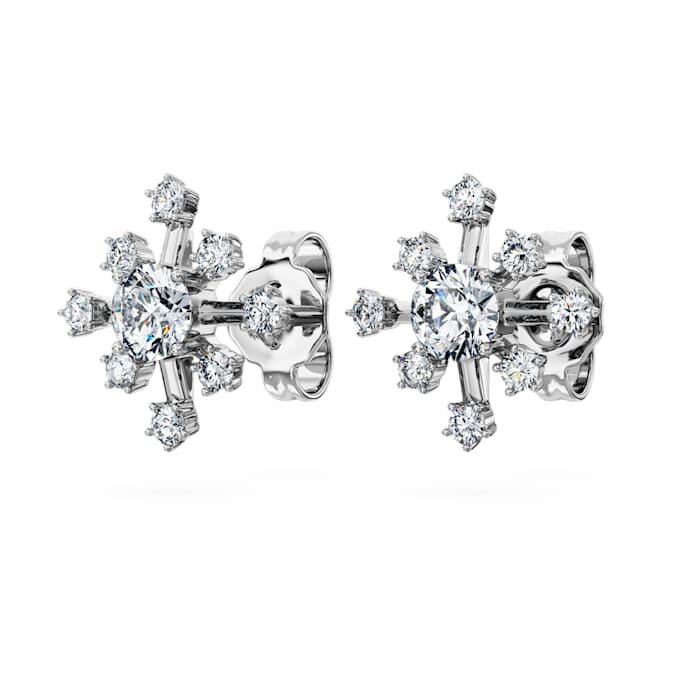 Galaxy Stud Earrings Lab-Grown Diamonds 0.5 Ct Tw, Round Shape, 14K White Gold Galaxy Stud Earrings Lab-Grown Diamonds 0.5 Ct Tw, Round Shape, 14K White Gold