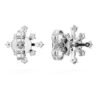 Galaxy Stud Earrings Lab-Grown Diamonds 0.5 Ct Tw, Round Shape, 14K White Gold Galaxy Stud Earrings Lab-Grown Diamonds 0.5 Ct Tw, Round Shape, 14K White Gold