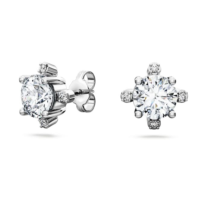 Galaxy Stud Earrings Lab-Grown Diamonds 2.1 Ct Tw, Round Shape, 14K White Gold Galaxy Stud Earrings Lab-Grown Diamonds 2.1 Ct Tw, Round Shape, 14K White Gold