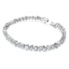 Galaxy Tennis Bracelet Lab-Grown Diamonds 5 Ct Tw, Mixed Shapes, 14K White Gold Galaxy Tennis Bracelet Lab-Grown Diamonds 5 Ct Tw, Mixed Shapes, 14K White Gold