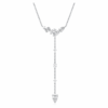 Galaxy Y Necklace Lab-Grown Diamonds, 0.7 Ct Tw, Mixed Shapes, Sterling Silver Galaxy Y Necklace Lab-Grown Diamonds, 0.7 Ct Tw, Mixed Shapes, Sterling Silver