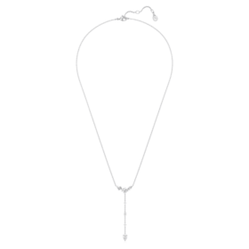 Galaxy Y Necklace Lab-Grown Diamonds, 0.7 Ct Tw, Mixed Shapes, Sterling Silver