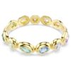 Gema Bangle Mixed Cuts, Multicolored, Gold-Tone Plated